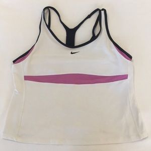 Nike Fit Dry Racerback Top w/ Built In Sports Bra